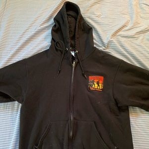 2013 Camp turrell zip up hoodie